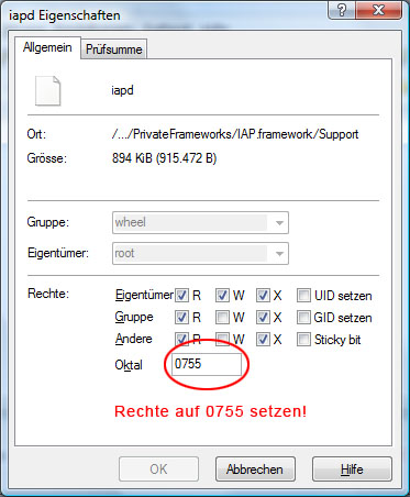 [Bild: WinSCPDateiRechte.jpg]